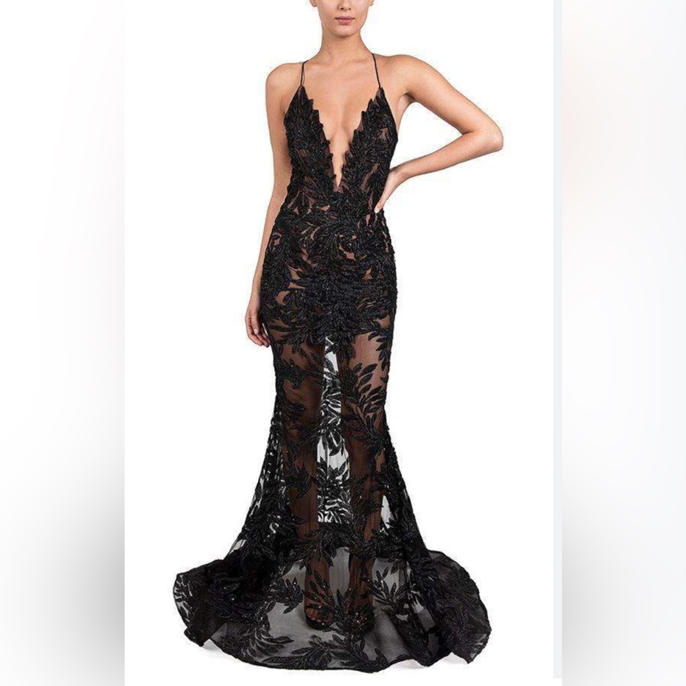 Nadine Merabi Stella Gown